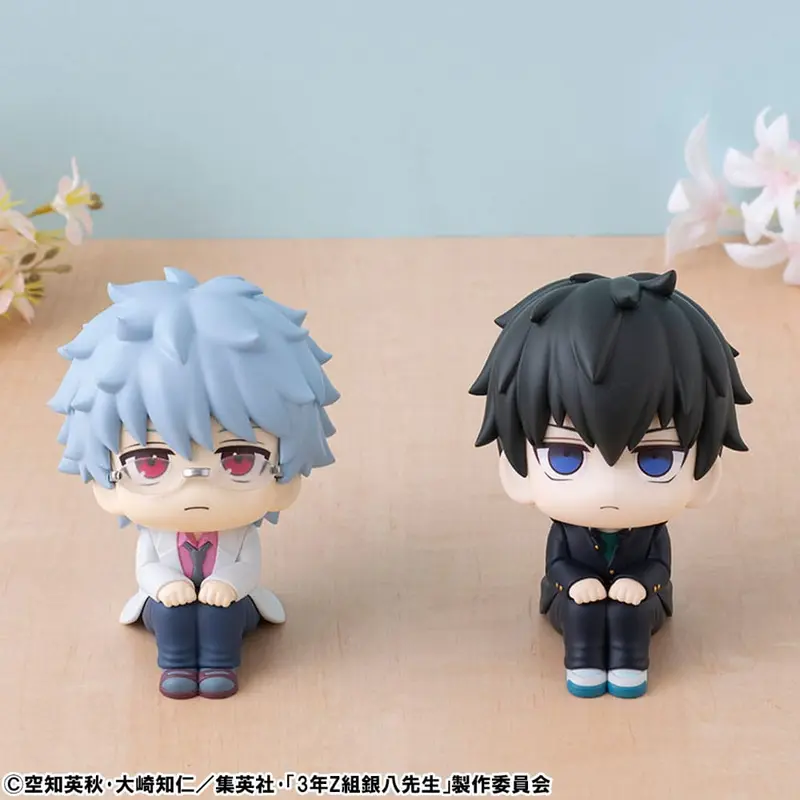 3-Z Ginpachi Sensei Gintama Look Up PVC Statue Ginpachi Sakata & Toshiro Hijikata Set (with gift) 11 cm