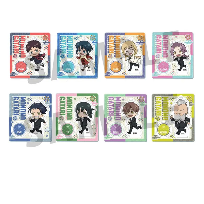 8 TokoToko Acryl Figuren Display 7 cm Monogatari