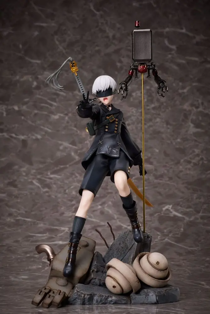 9S Deluxe Version Statue PVC 1/7 23 cm NieR