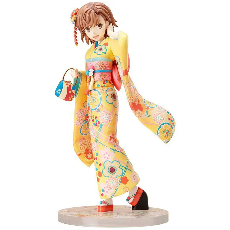 A Certain Scientific Railgun T PVC Statue 1/7 Mikoto Misaka Furisode Ver.