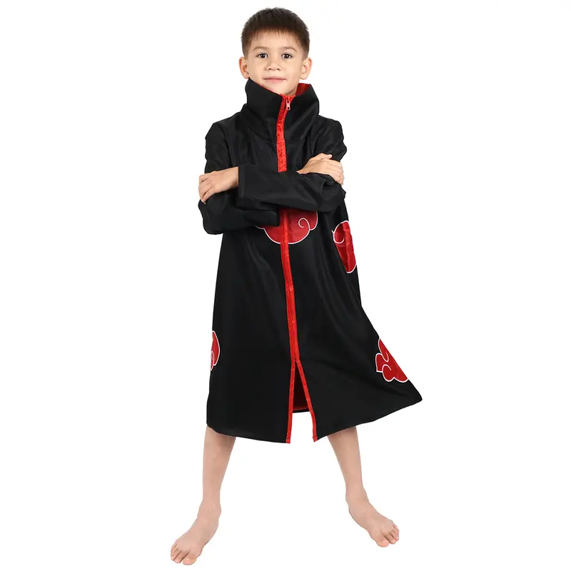 Akatsuki Mantel für Kinder, Itachi Cosplay Kostüm, Größen
