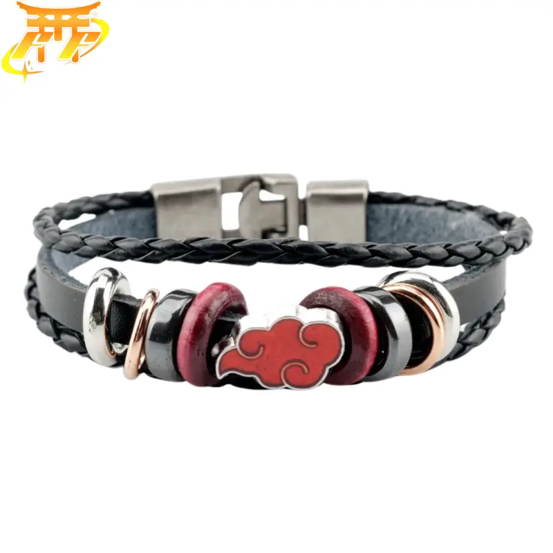 Akatsuki „Rote Wolke“ Armband - Naruto Shippuden