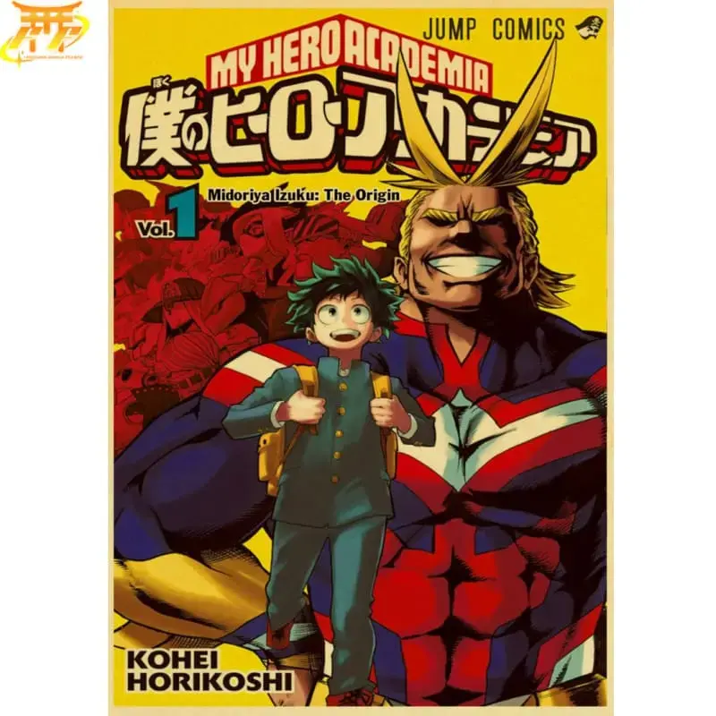 All Might x Deku Poster – My Hero Academia