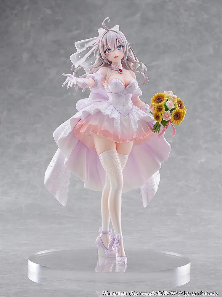 Alya Sometimes Hides Her Feelings in Russian - Alisa Mikhailovna Kujou (Alya) - Wedding Dress Figur 1/7 (Kadokawa)
