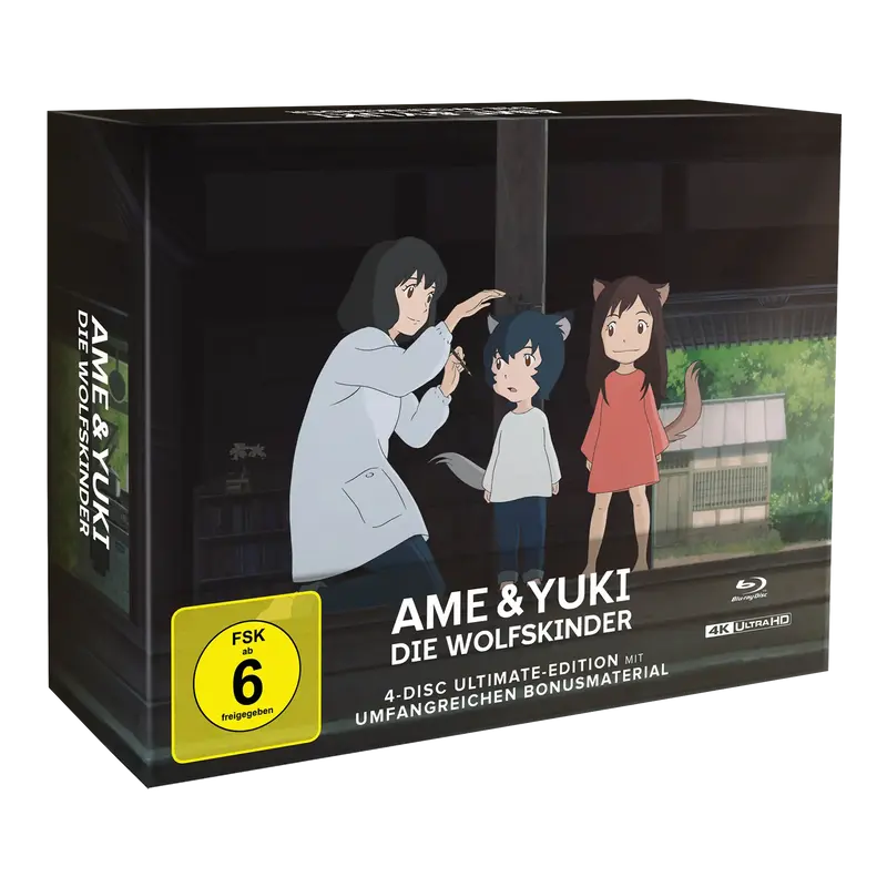 Ame & Yuki - Die Wolfskinder - Ultimate Edition (4K UHD & Blu-ray)