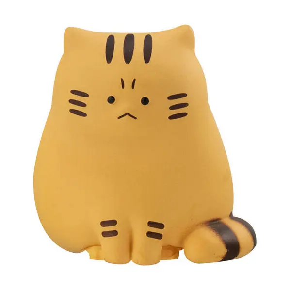 Angry Cats Gashapon Figur "Rot"