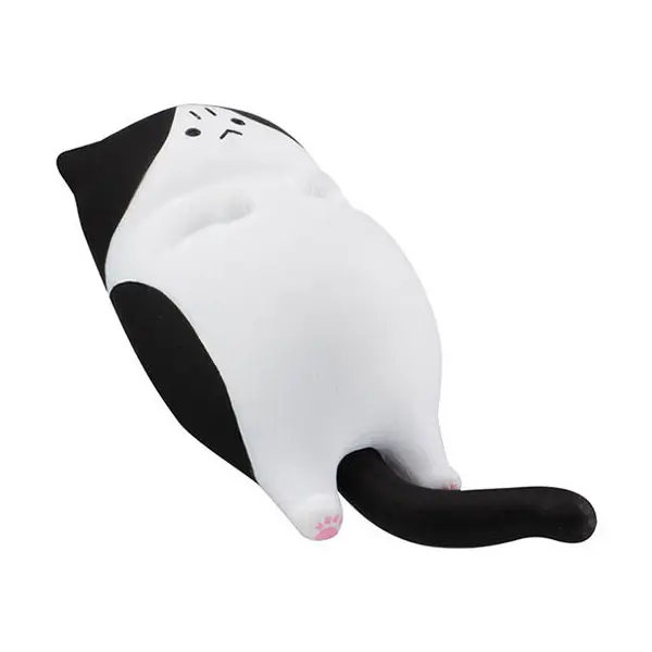 Angry Cats Gashapon Figur "Schwarz Weiß"