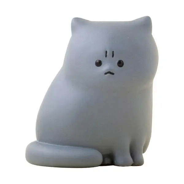 Angry Cats Gashapon Figur Vol. 2 "Grau"