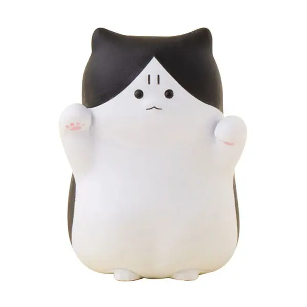 Angry Cats Gashapon Figur Vol. 2 "Schwarz Weiß"