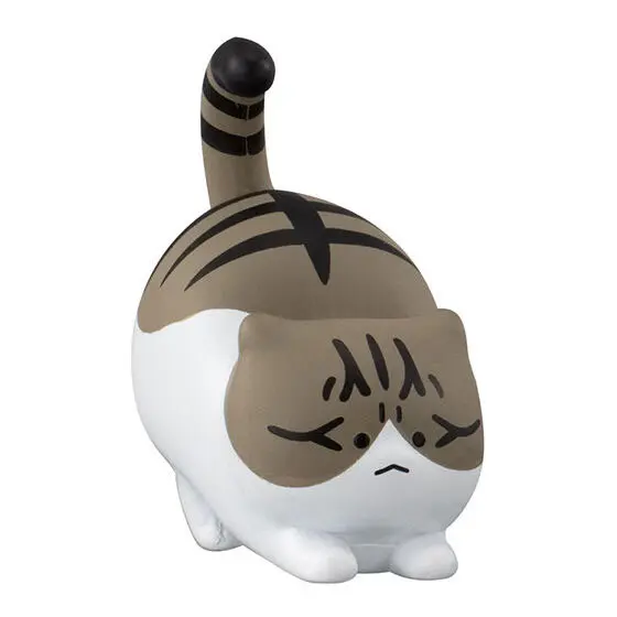 Angry Cats Vol. 3 Figur - Brown Tabby White - Gashapon