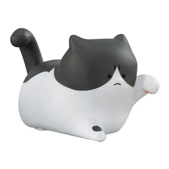 Angry Cats Vol. 3 Figur - Schwarz Weiß - Gashapon