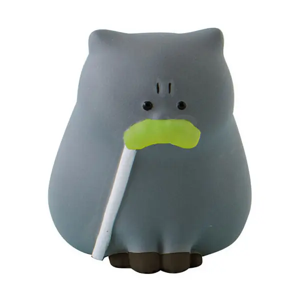 Angry Cats Vol. 4 Figur - Grau - Gashapon