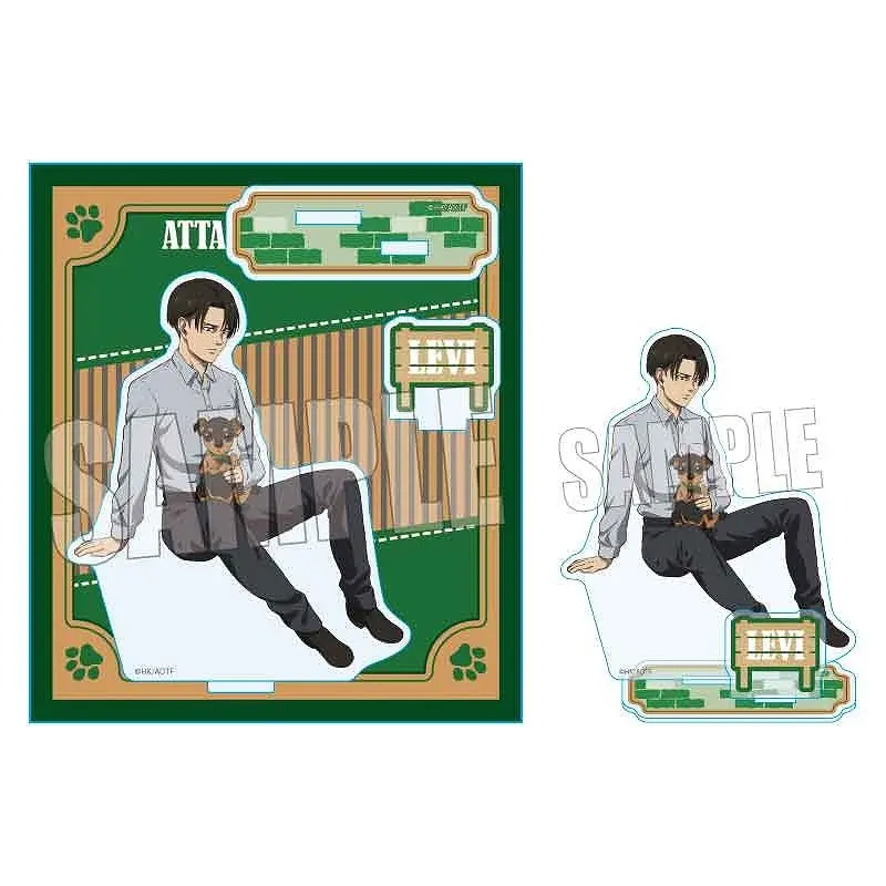 [Animate] Attack on Titan Aufsteller Levi with Dogs Ver.