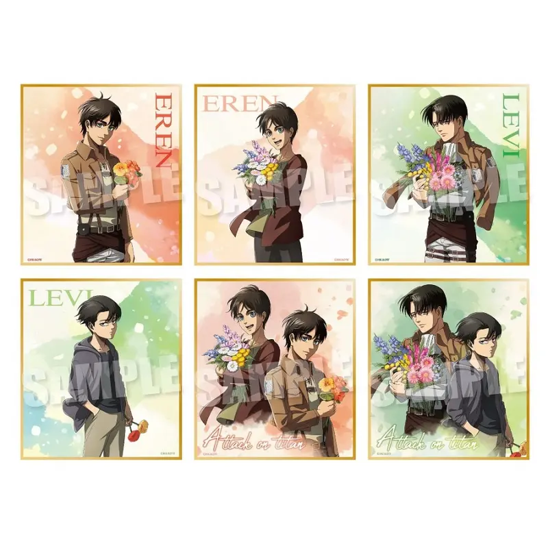 [Animate Exclusive] Attack on Titan Past and Future Version Shikishi Eren