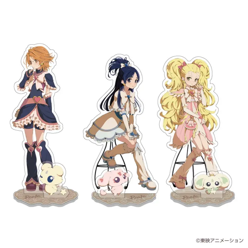 [Animate Exclusive] Delicious Party Pretty Cure - Precure Cafe Aufsteller Cure White & Mipple