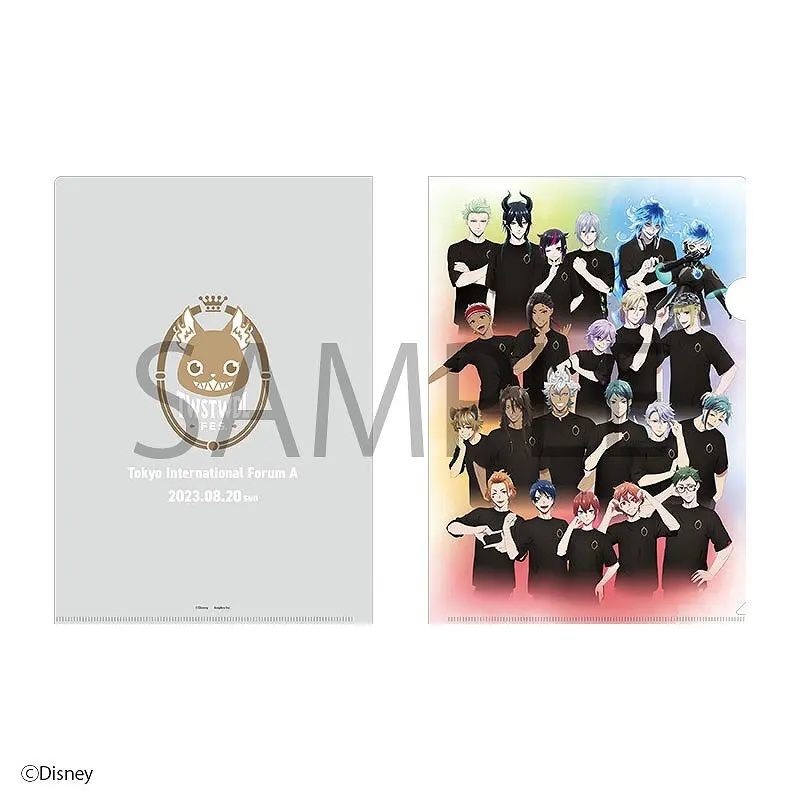 [Animate Exclusive] Disney Twisted Wonderland Clearfile Festival Ver.