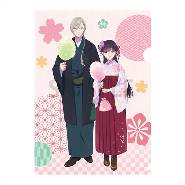 [Animate Exclusive] Meine ganz besondere Hochzeit Clearfile Kiyoka Kudou & Miyo Saimori Anime Japan 2023 Ver.