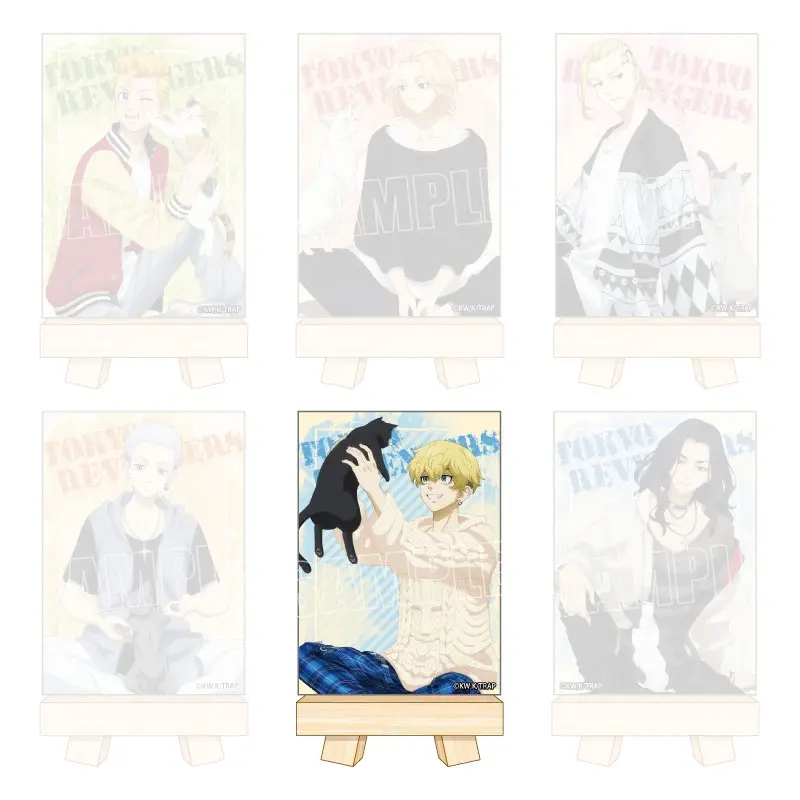 [Animate Exclusive] Tokyo Revengers With Cats Canvas Staffelei Chifuyu Matsuno