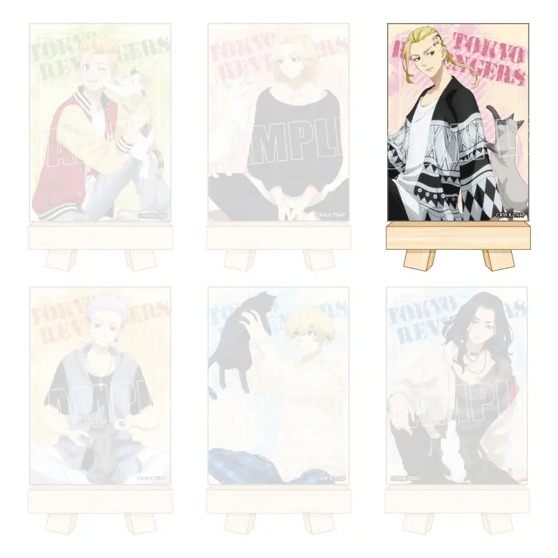 [Animate Exclusive] Tokyo Revengers With Cats Canvas Staffelei Draken
