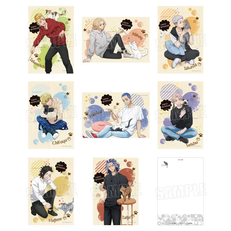 [Animate Exclusive] Tokyo Revengers With Cats Postkarten-Set