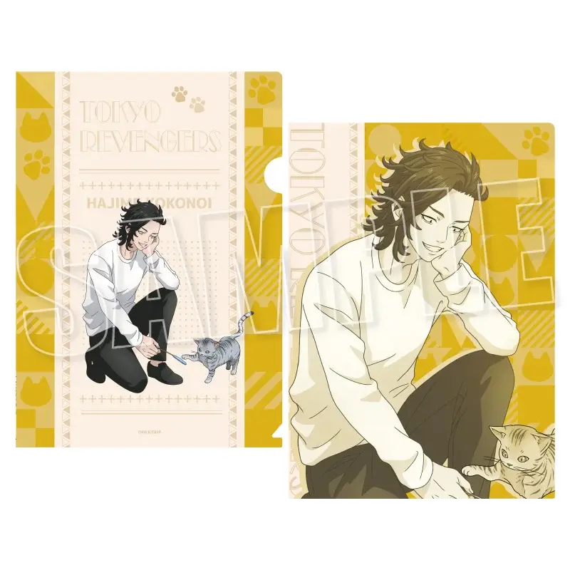 [Animate] Tokyo Revengers Cat Version Clearfile Hajime Kokonoi