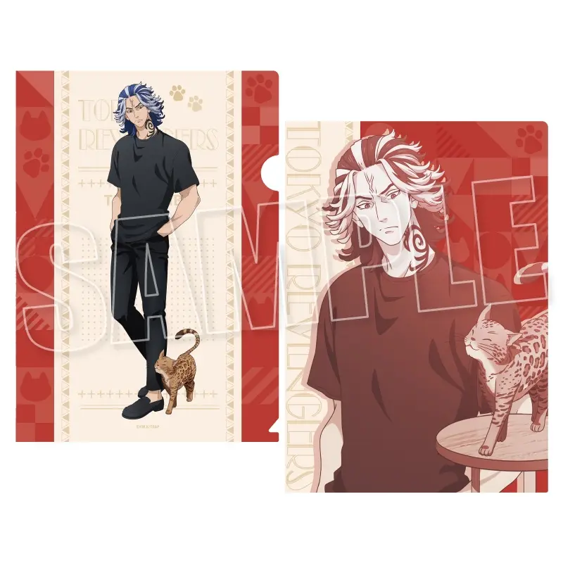 [Animate] Tokyo Revengers Cat Version Clearfile Taiju Shiba