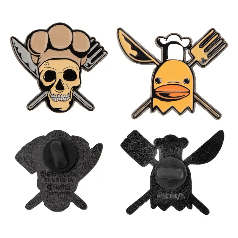 Ansteck-Pins 2er-Pack Sanji & Zeff One Piece