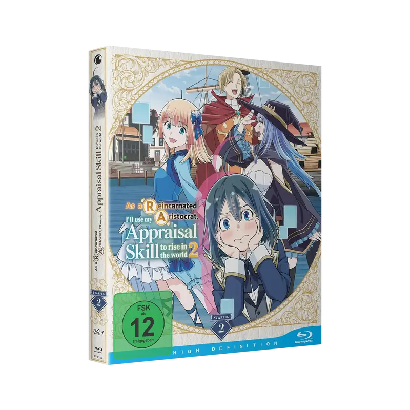 As a Reincarnated Aristocrat, I'll Use My Appraisal Skill to Rise in the World - Season 2 - Vol. 1 (Blu-ray)