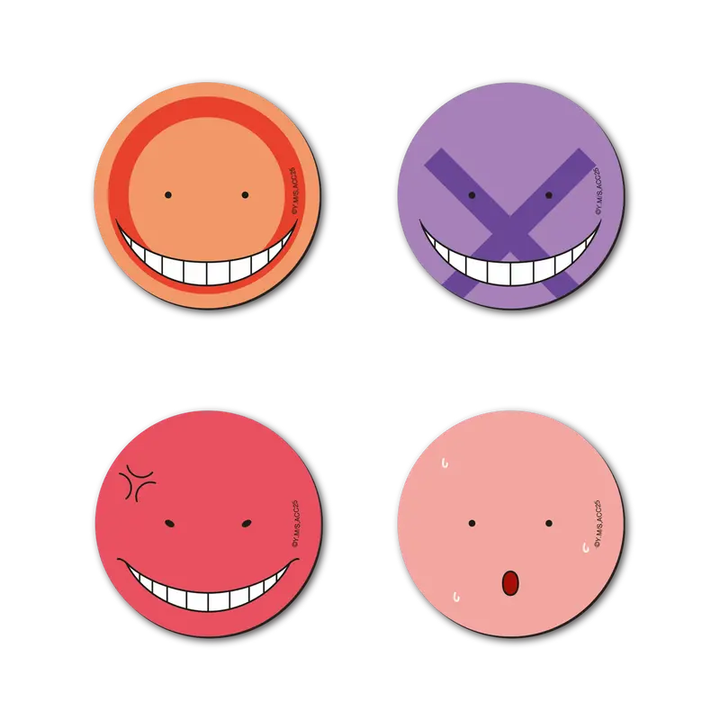 Assassination Classroom - Untersetzer-Set - Koro-Sensei - Set B