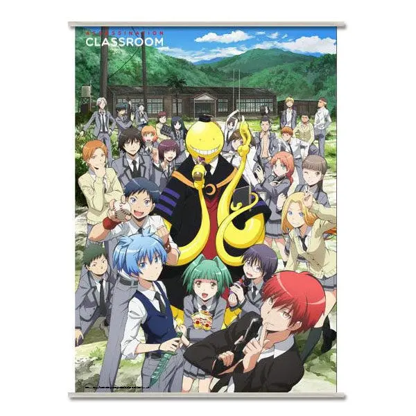 Assassination Classroom Wallscroll Koro & Students
