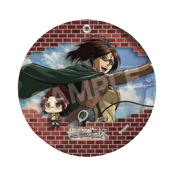 Attack on Titan 2in1 Untersetzer/Anhänger Hanji