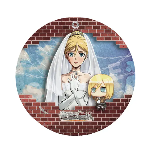 Attack on Titan 2in1 Untersetzer/Anhänger Historia Reiss