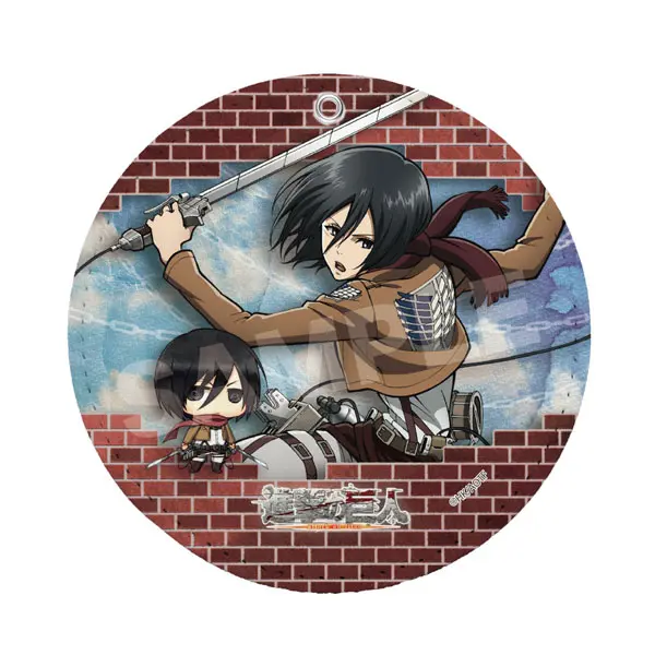 Attack on Titan 2in1 Untersetzer/Anhänger Mikasa Ackermann