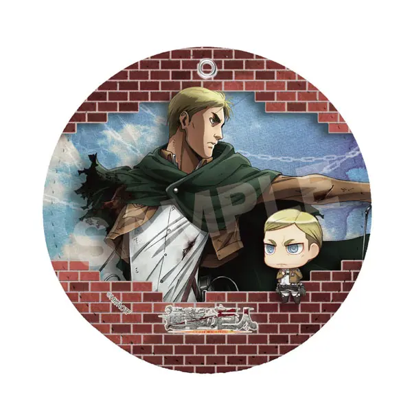 Attack On Titan Anhänger/Untersetzer Erwin Smith