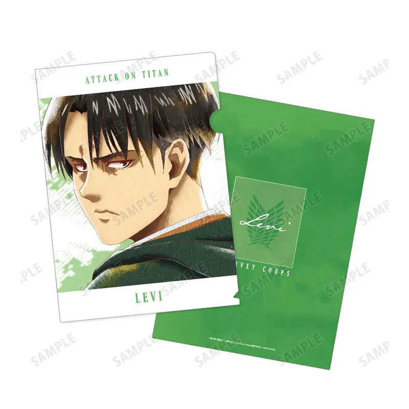 Attack on Titan Ani-Art Clearfile Levi Ackermann