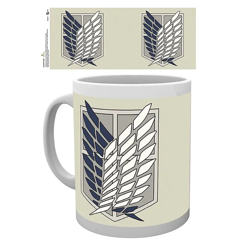 Attack on Titan Becher "Badge"