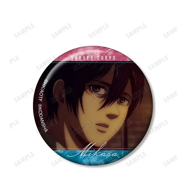 Attack on Titan Button Vol. 5 Mikasa Ackermann