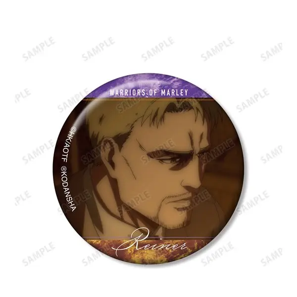 Attack on Titan Button Vol. 5 Reiner Braun