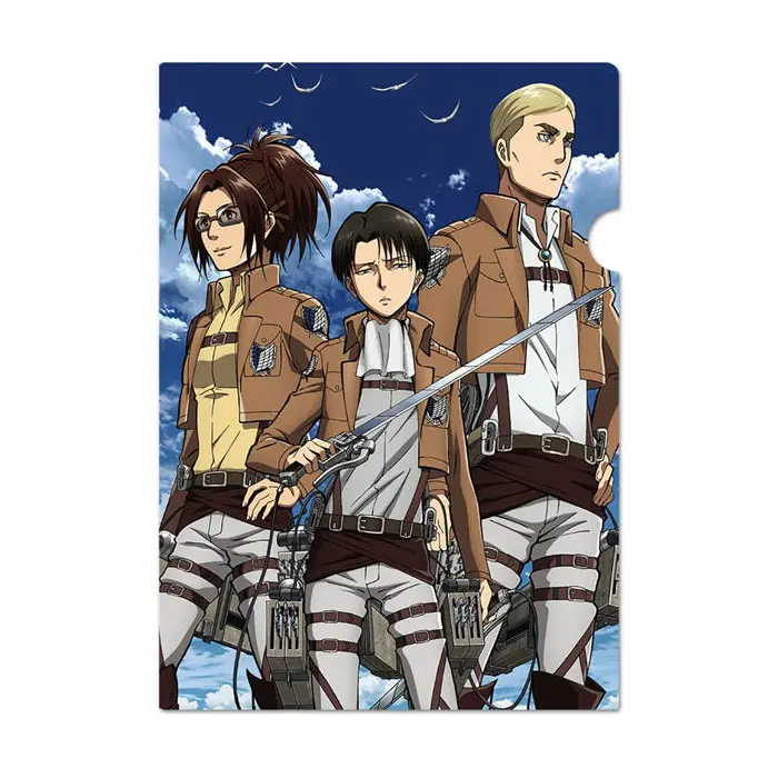 Attack on Titan Clearfile Hanji, Levi & Erwin