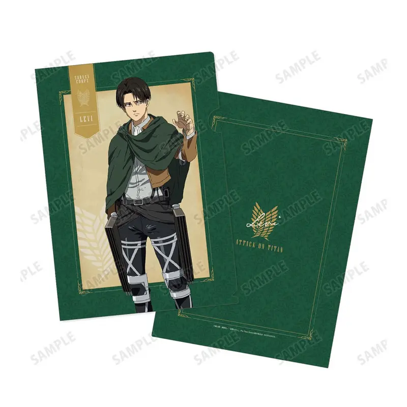 Attack on Titan Clearfile Levi Ackermann