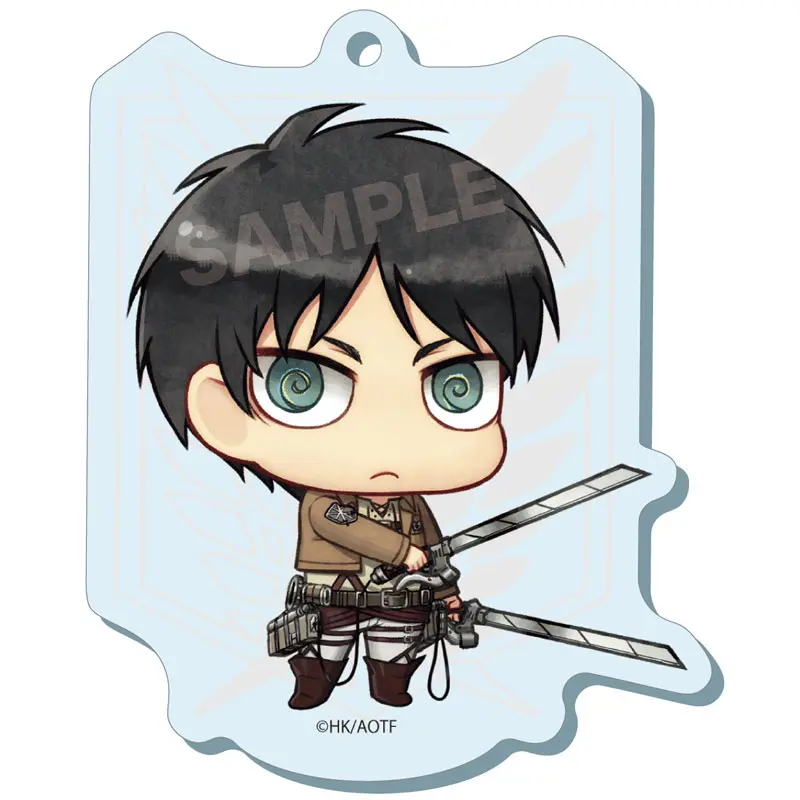 Attack on Titan Eren 2in1 Aufsteller/Anhänger - Marutto Ver.