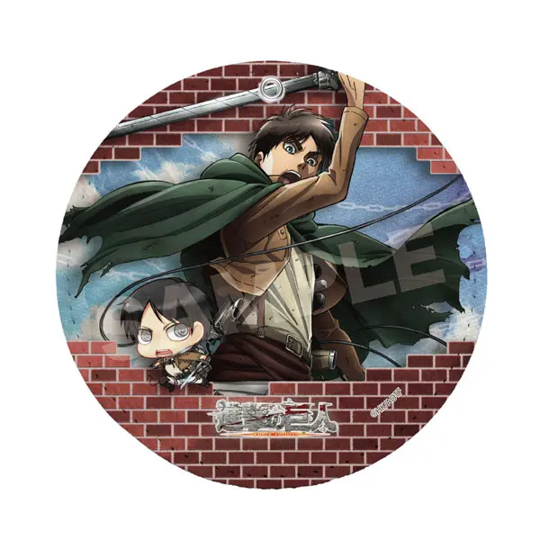 Attack on Titan Eren 2in1 Untersetzer/Anhänger