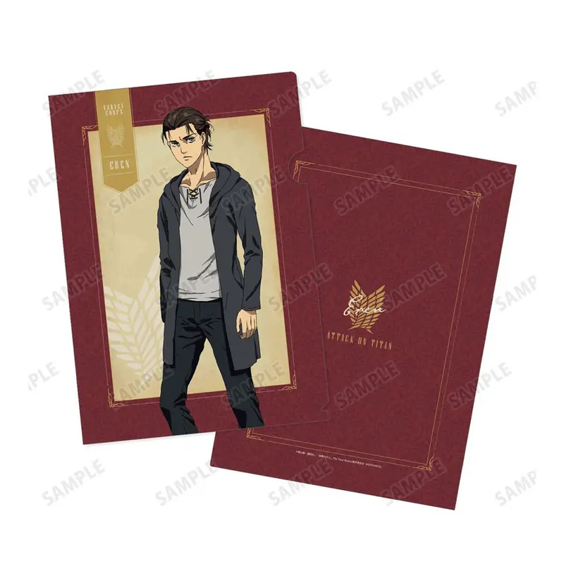 Attack on Titan Eren Clearfile (DIN A4)
