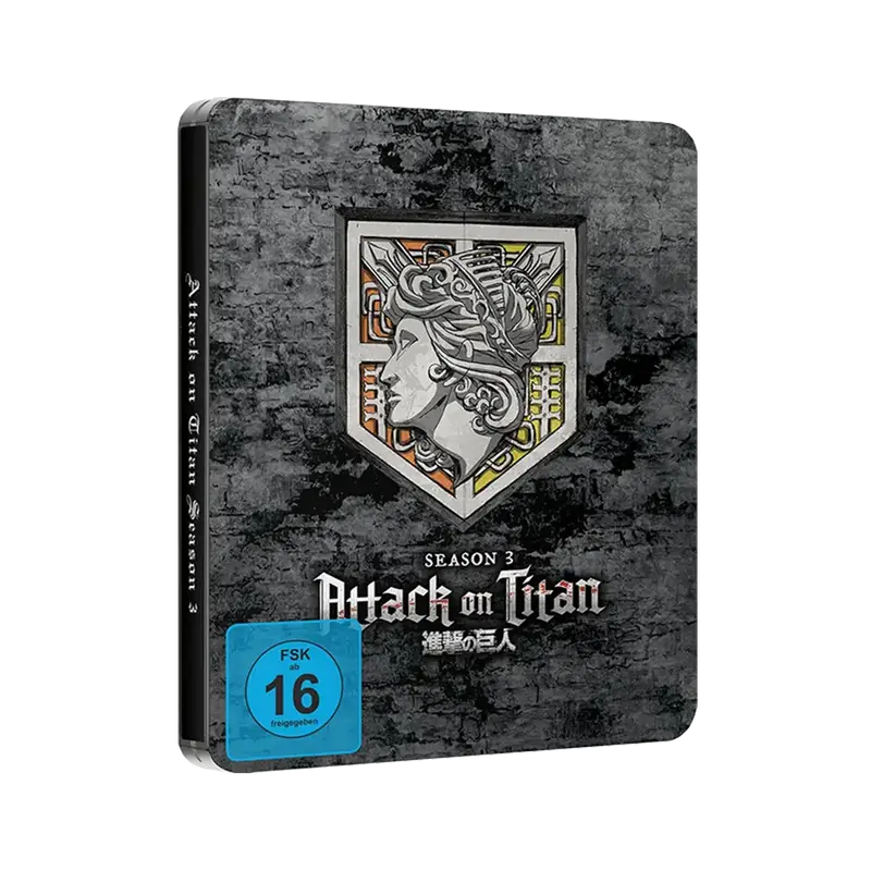 Attack on Titan - Staffel 3 - Gesamtausgabe - Steelbook (Blu-ray) - Limited Edition