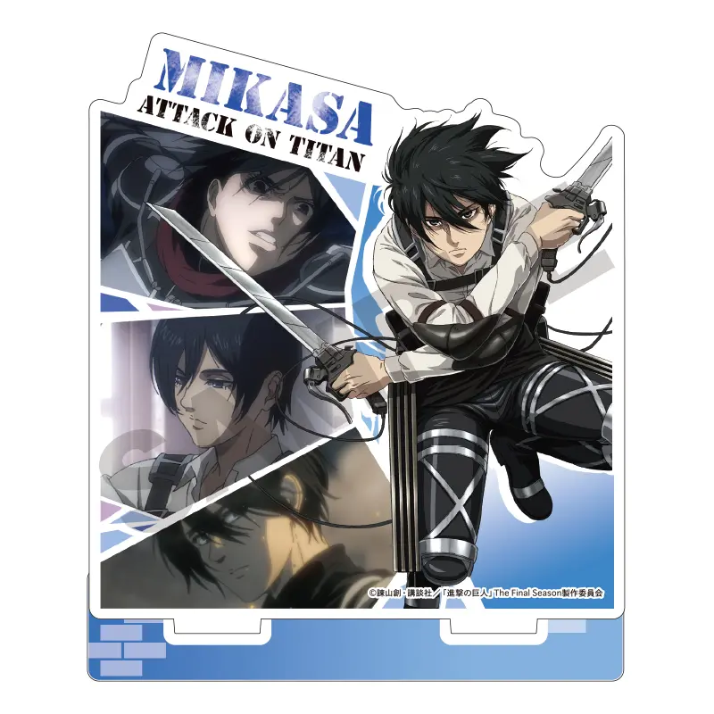 Attack on Titan The Final Season Scenes Aufsteller Mikasa Ackermann