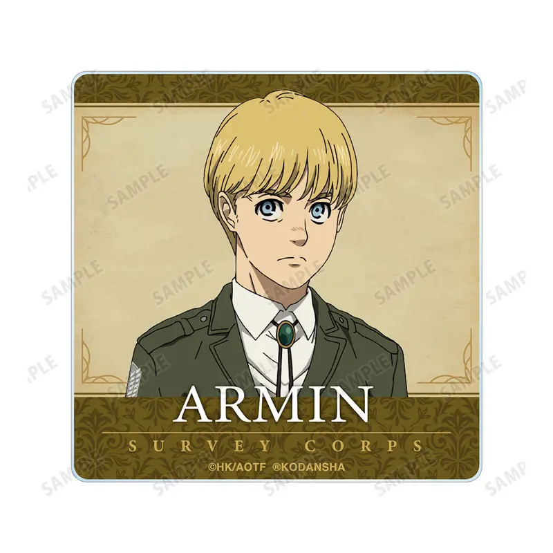 Attack on Titan The Final Season Untersetzer Armin Arlert