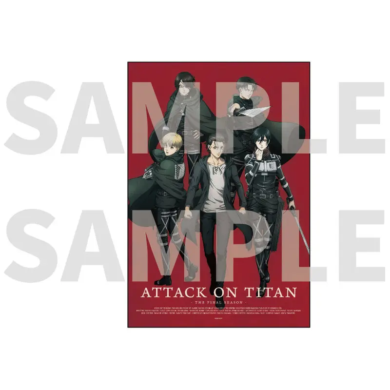 Attack on Titan The Final Season Wallscroll