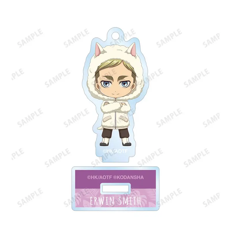 Attack on Titan Tobu Zoo Collaboration Chibi Aufsteller/Anhänger Erwin Smith