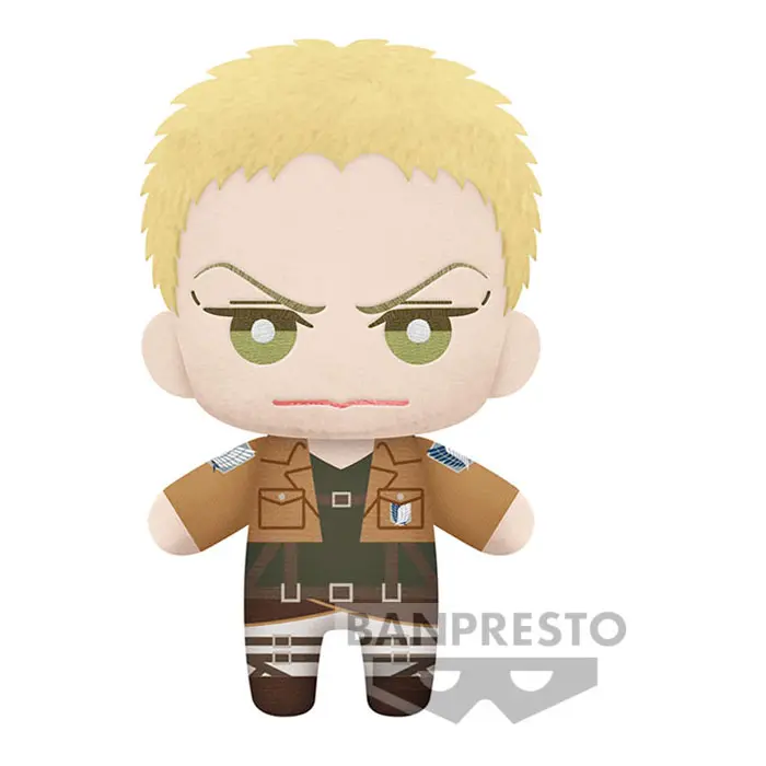 Attack on Titan Tomonui Plüschfigur Vol. 2 Reiner Braun