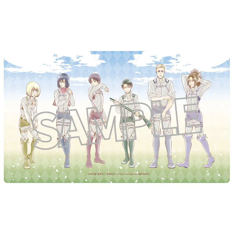 Attack on Titan Unterlage